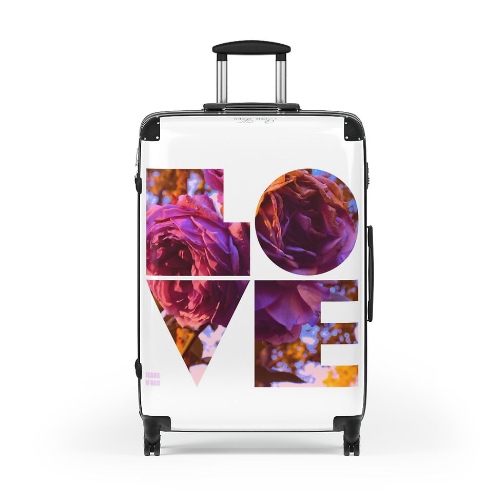 Thumbnail: Love & Roses Suitcases (3 variants)