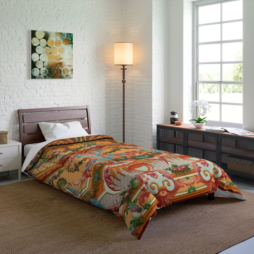 Thumbnail: Fanch Flourish Comforter (4 sizes)