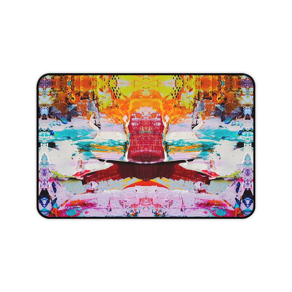 Driven to Abstraction Desk Mat