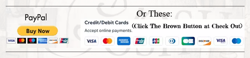 Posh Werx Forms of Payment Accepted