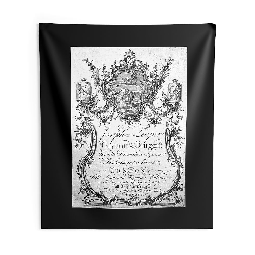 Thumbnail: Antique Druggist Indoor Wall Tapestries (5 variants)