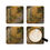 Thumbnail: Beauty and the Beast Corkwood Coaster Set (4)