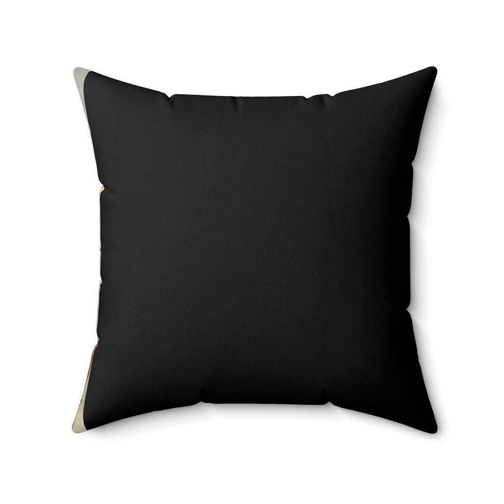 Thumbnail: Italian Sundial Calendar Spun Polyester Square Pillow (4 Variants)
