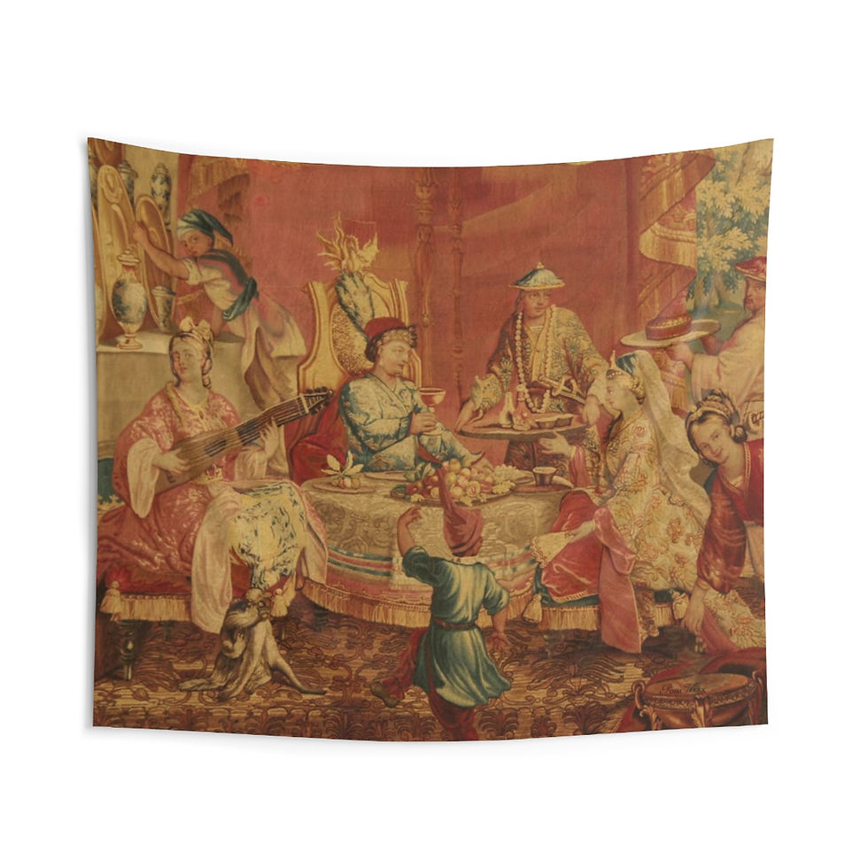 Thumbnail: French Tapestry #2 Indoor Wall Tapestries