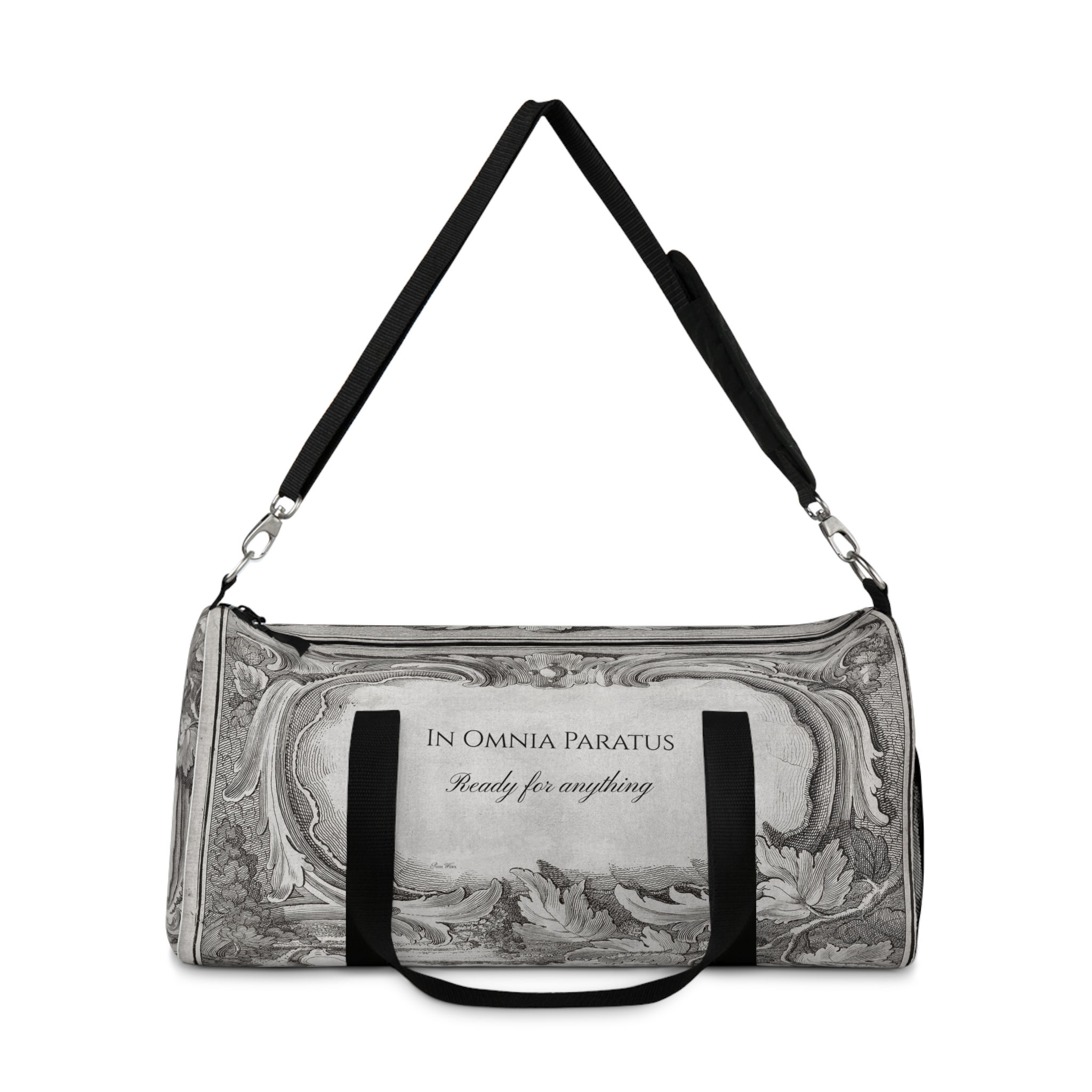 In Omnia Paratus (Latin: Ready for anything) Duffel Bag (2 sizes)