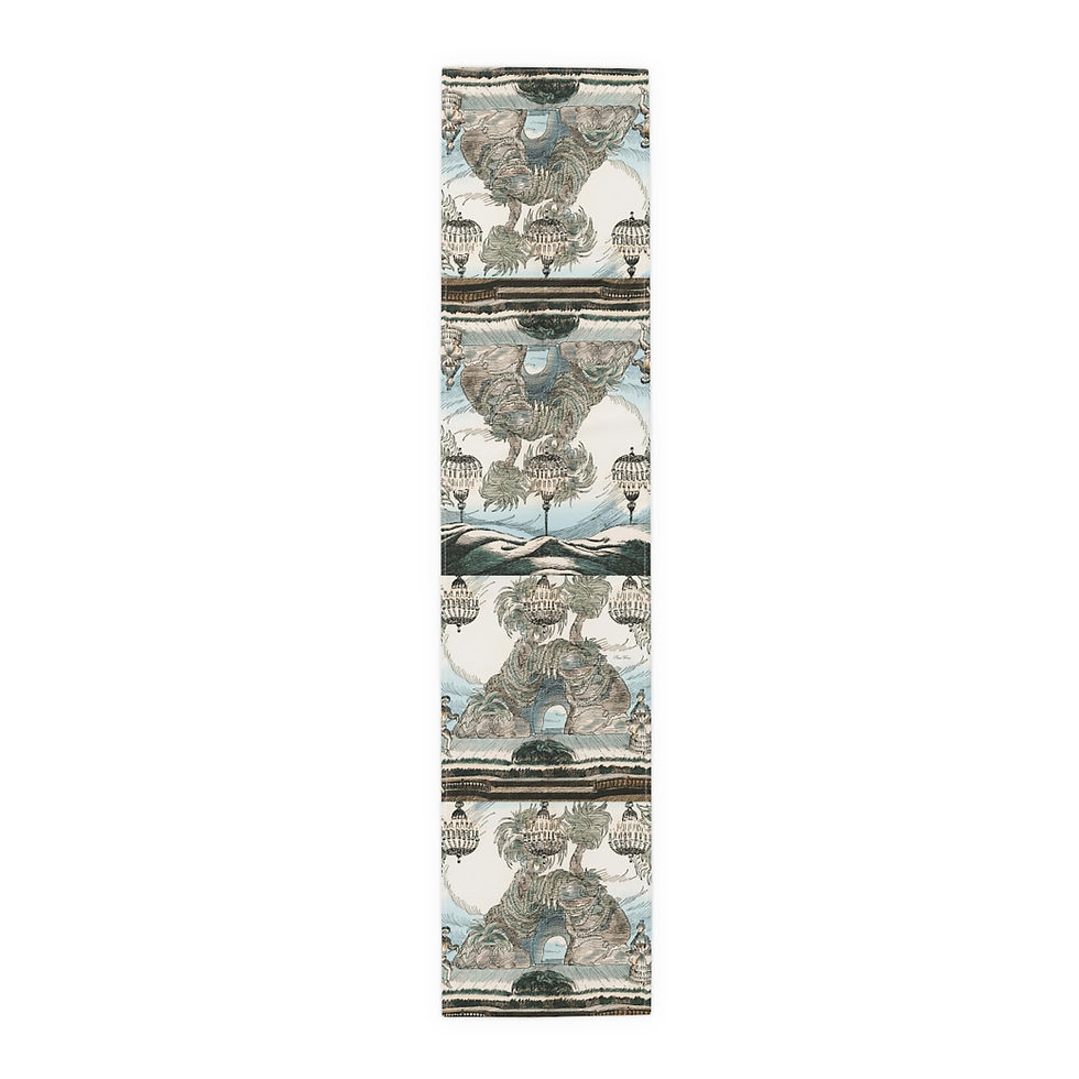 Thumbnail: On Stage Table Runner (Cotton or Poly - Your Choice) 2 variants