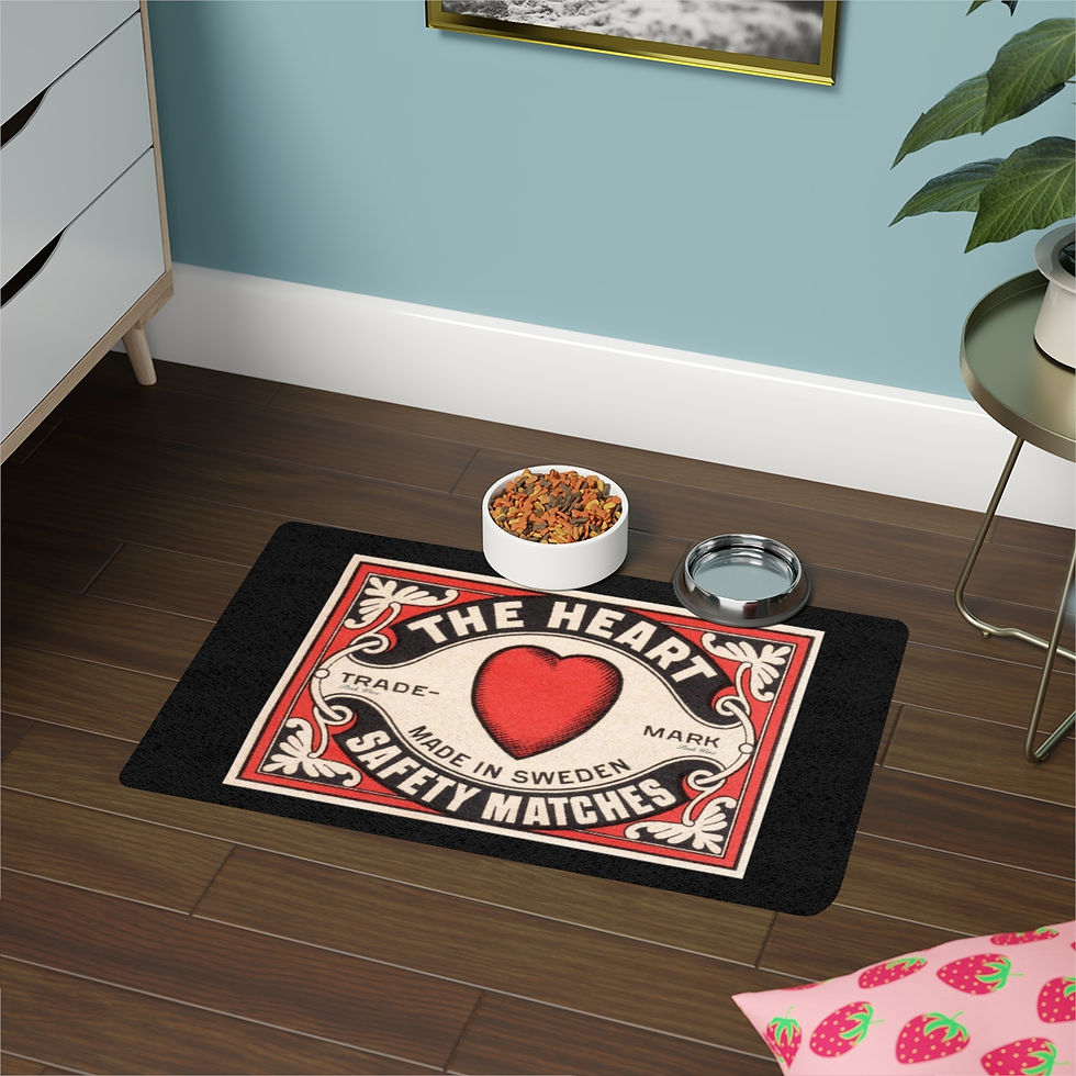 Thumbnail: The Heart Pet Mat (12x18)