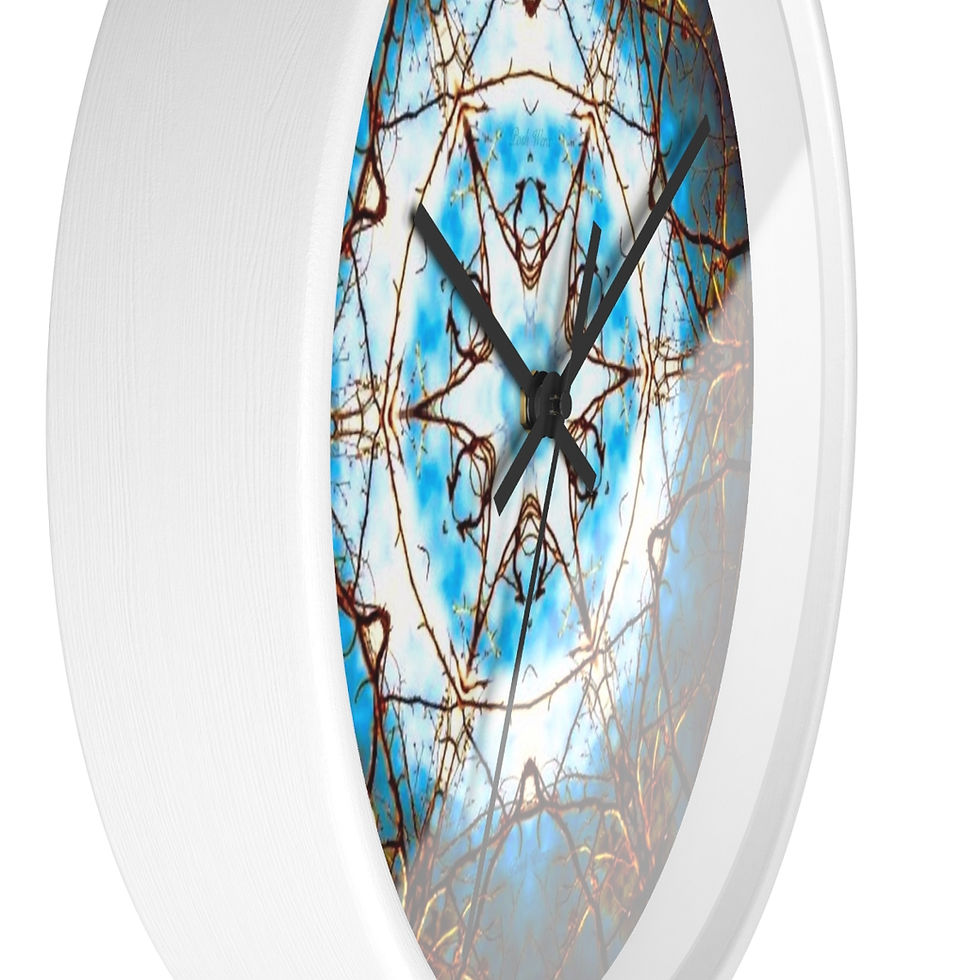 Thumbnail: Winter Branches Wall clock (3 Base Colors)