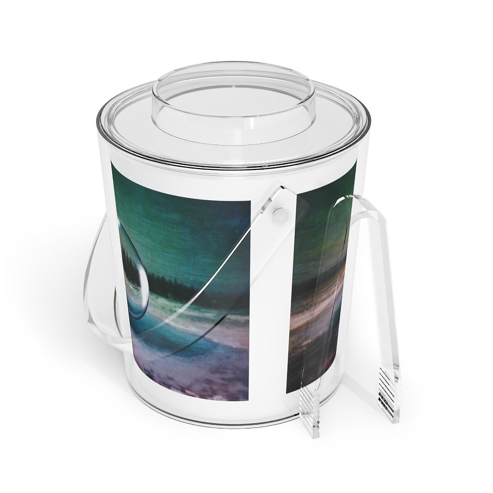 Thumbnail: Orb Forest Ice Bucket with Tongs