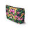 Thumbnail: Strawberry Leaves and Rose Petals Accessory Pouch w T-bottom (2 sizes)