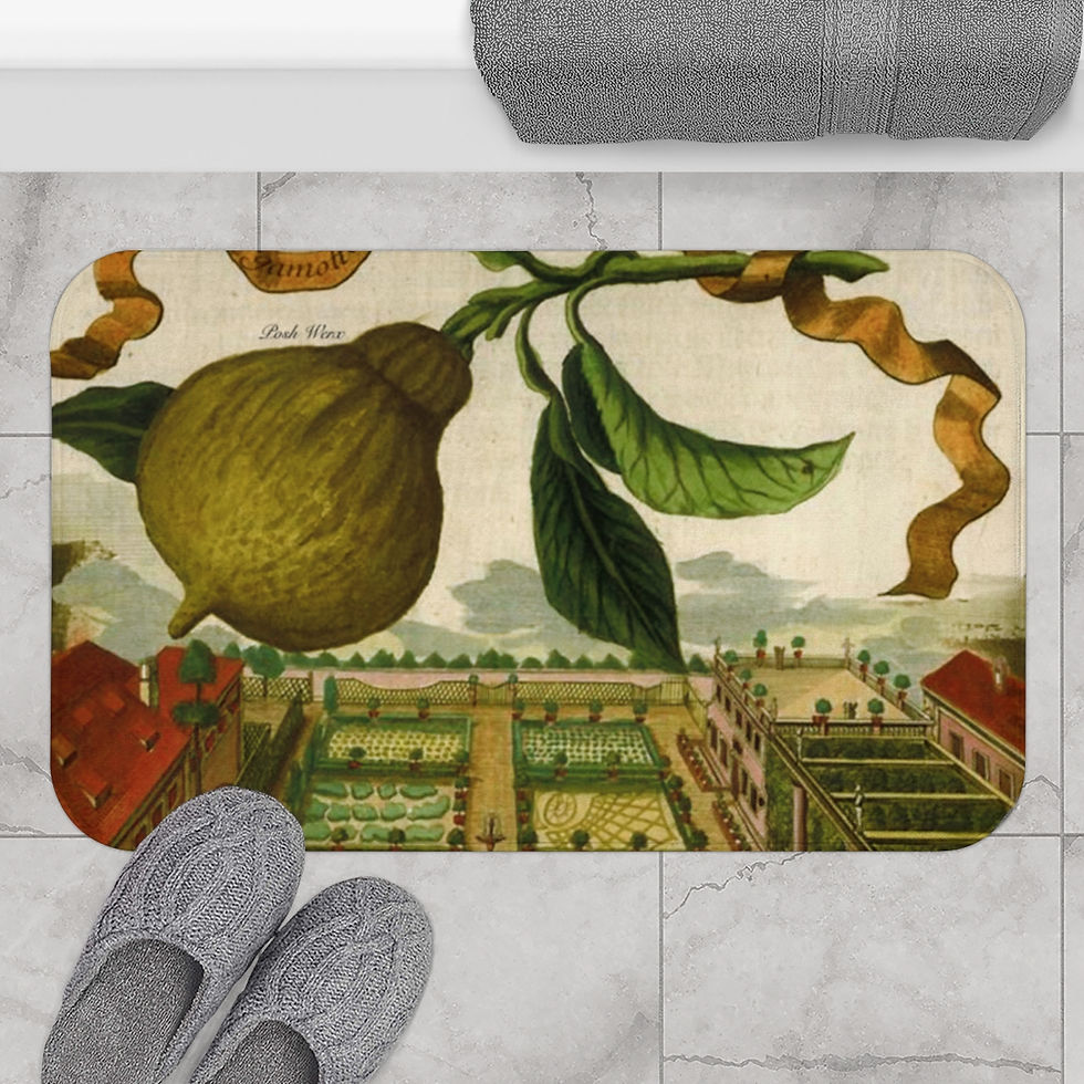 Thumbnail: Italian Lemon Farm Bath Mats (2 variants)