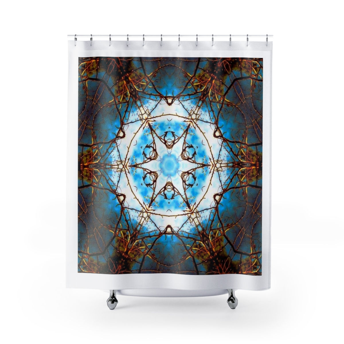 Winter Branches Shower Curtain