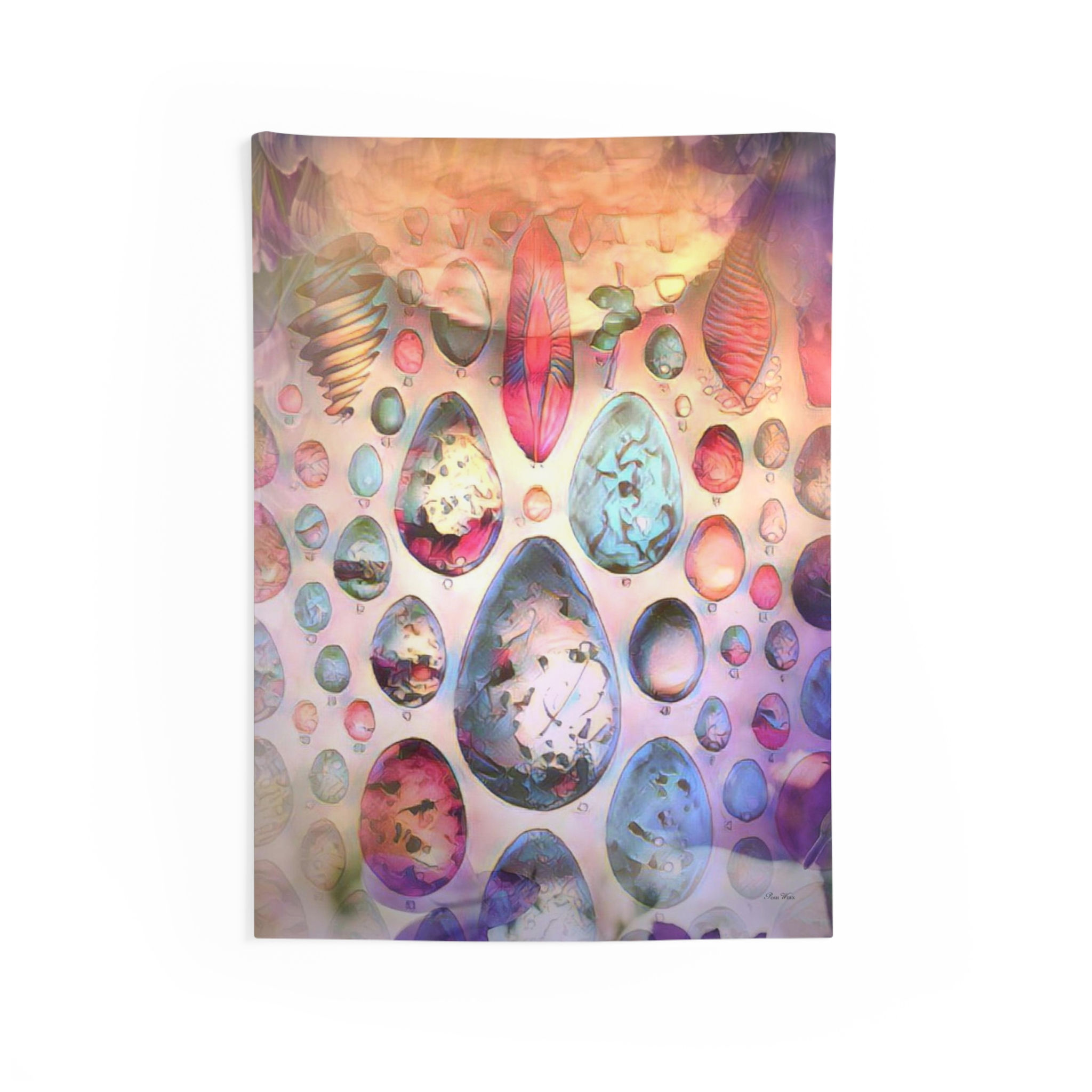 Pastel Bird Egg Indoor Wall Tapestries (2 variants)