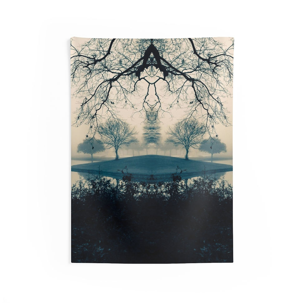 Thumbnail: Cyano Island -  Award Wining Photographer Indoor Wall Tapestries (8 variants)