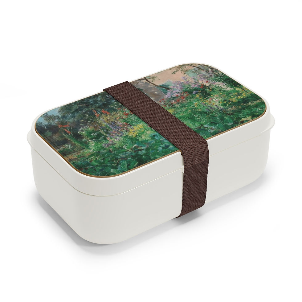 Thumbnail: Garden and French House w Shutters Bento Lunch Box