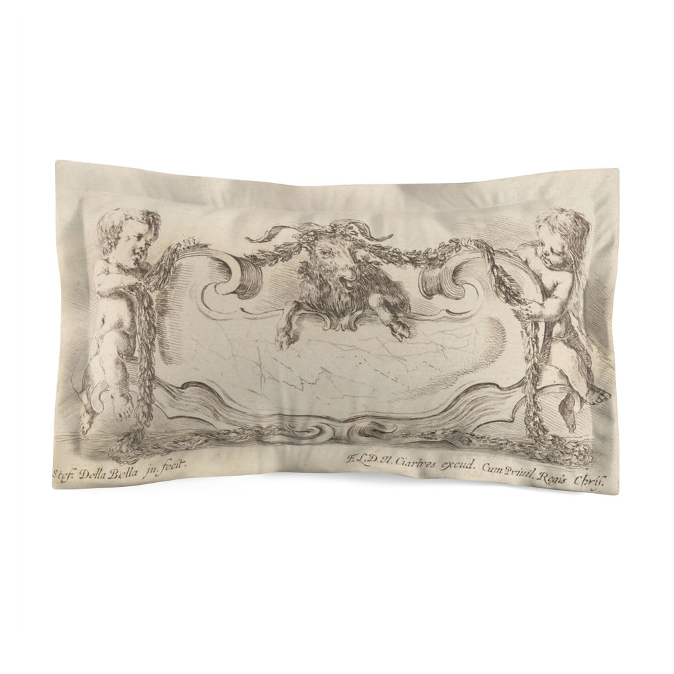 Thumbnail: Cherubs Microfiber Pillow Sham (2 sizes/variants, 1 sham per purchase_