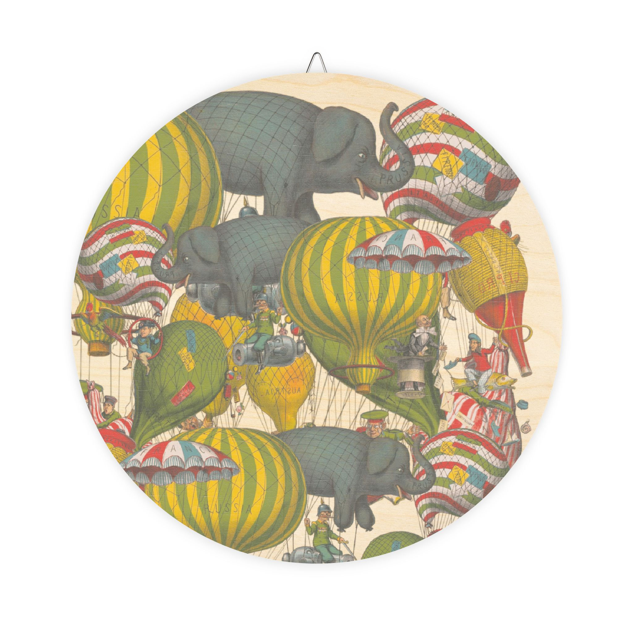 Hot Air Baloons Wood Sign (4 sizes)