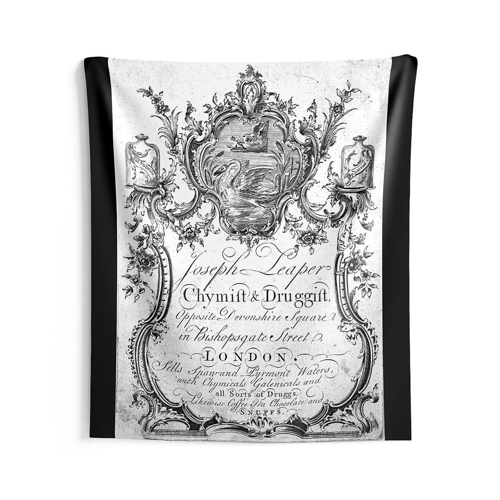Thumbnail: Antique Druggist Indoor Wall Tapestries (5 variants)