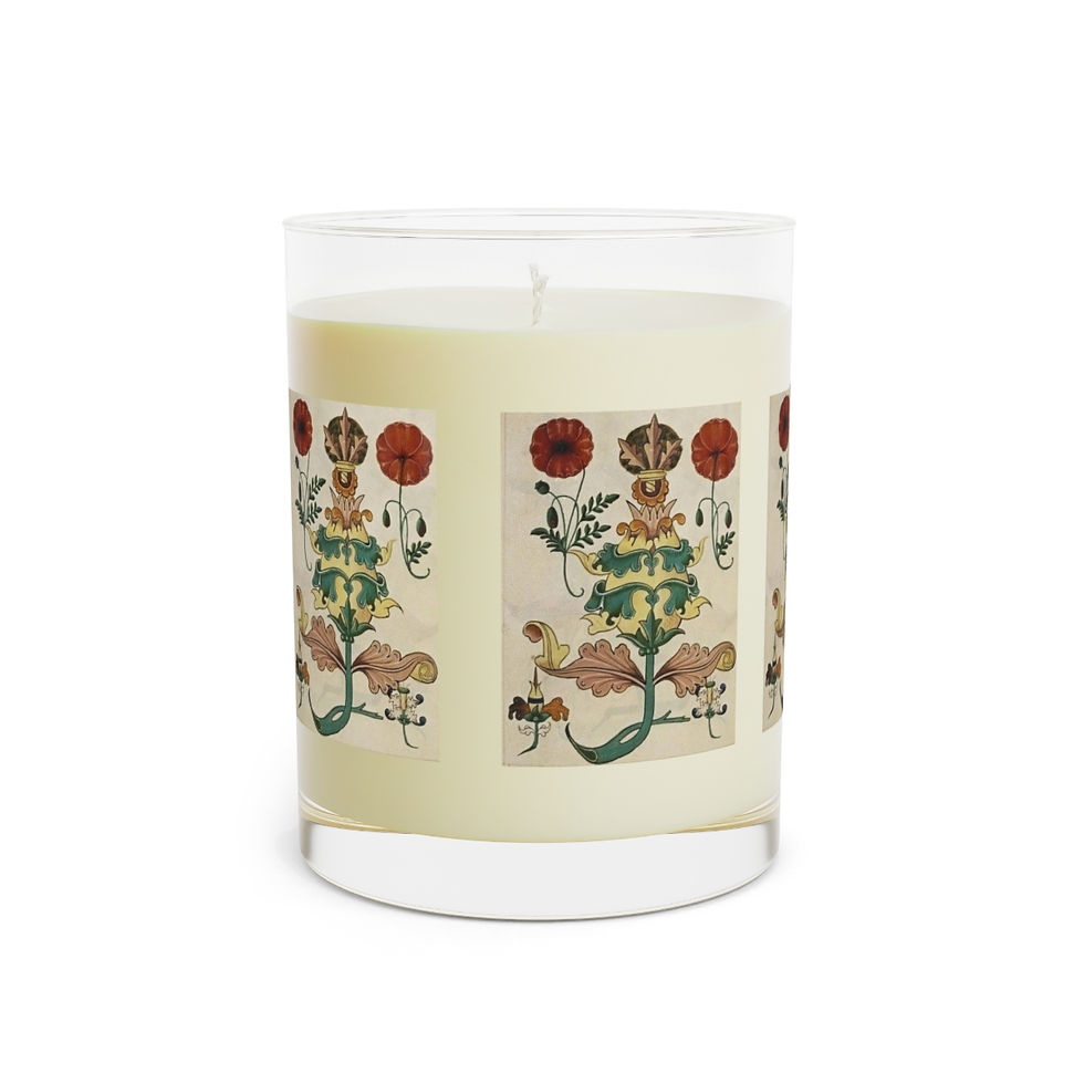 Thumbnail: Red Poppies Scented Candle - Full Glass, 11oz (3 scents)