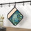 Thumbnail: Watery Blues Pot Holder with Pocket