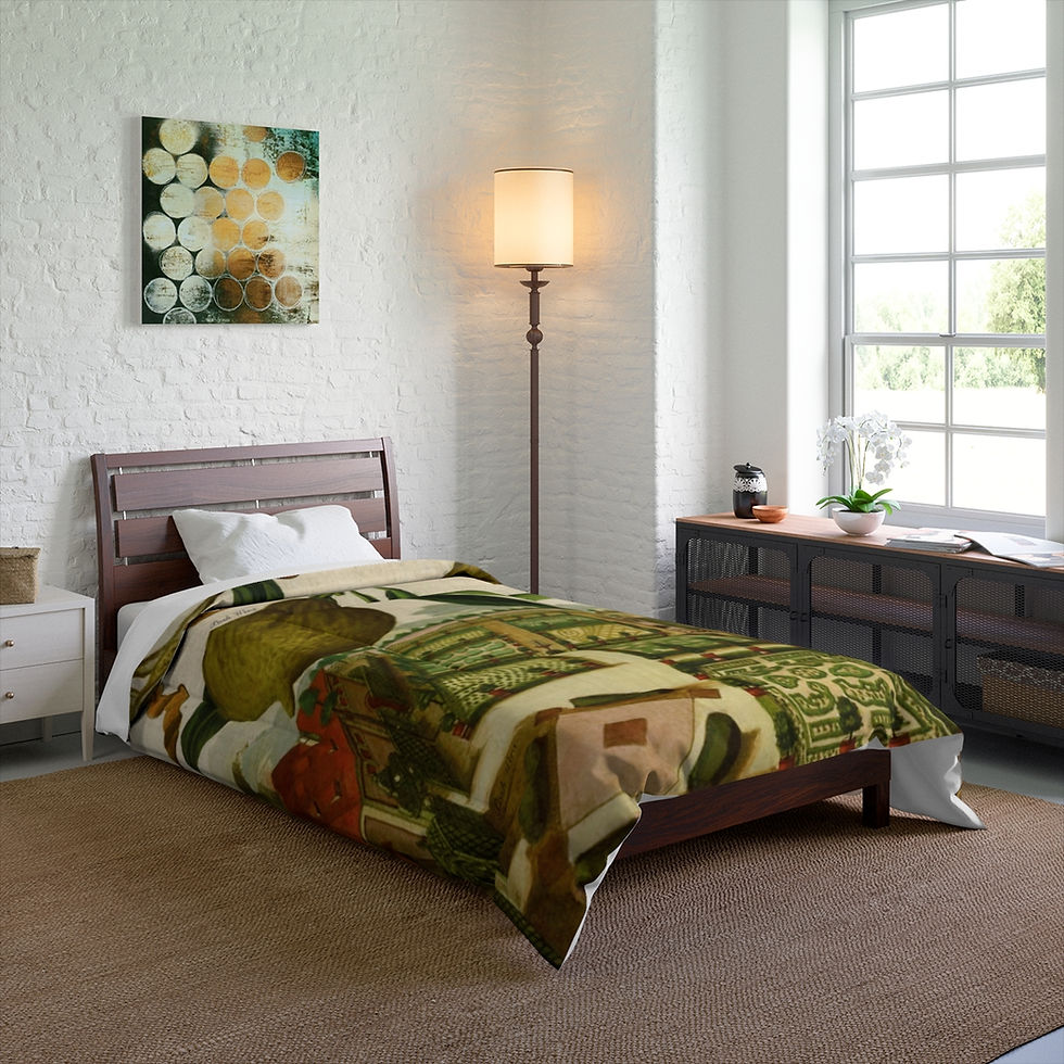 Thumbnail: Italian Lemon Farm Comforters (4 variants)