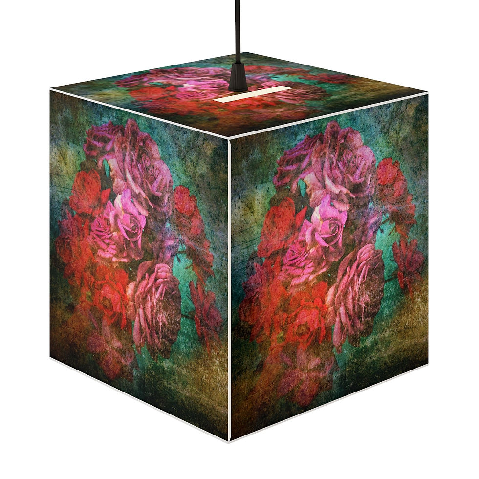 Thumbnail: Rose Light Cube Lamp