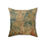 Thumbnail: Faded French Tapestry Faux Suede Square Pillow (4 sizes)