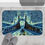 Thumbnail: Starry Night Rail Road Bridge Bath Mats (2 variants)