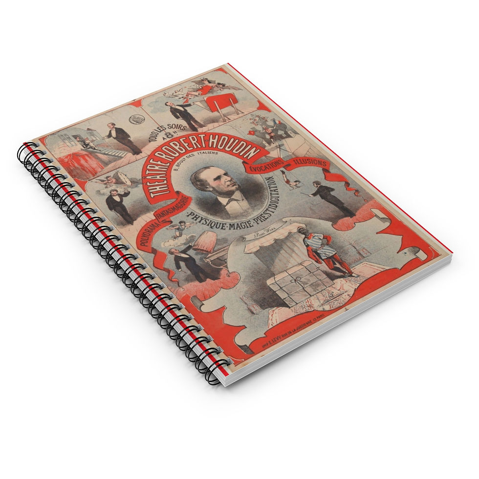 Thumbnail: Vintage Italian Houdini Spiral Notebook - Ruled Line