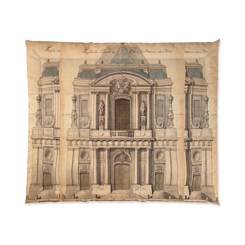 Thumbnail: Chateau With Blue Slate Roof Comforters (4 variants)