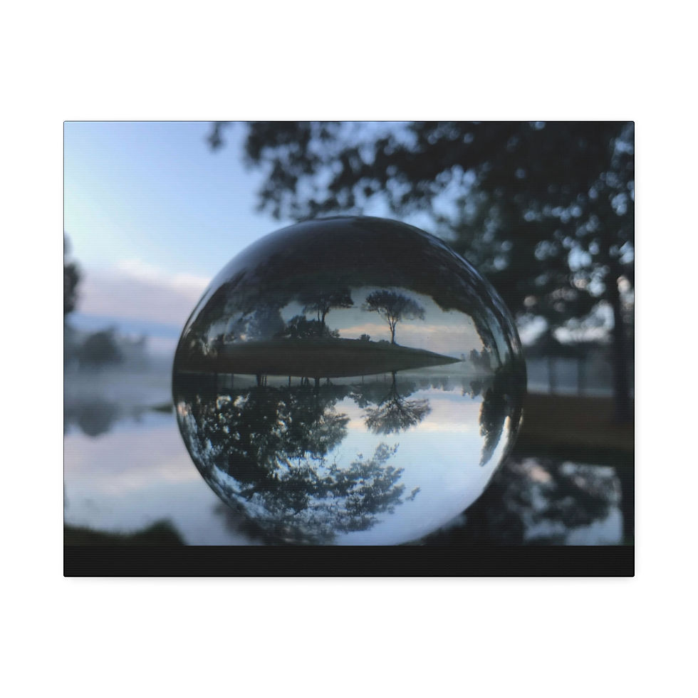 Thumbnail: Crystal Ball Lake Reflection Canvas Wall Art (5 sizes)
