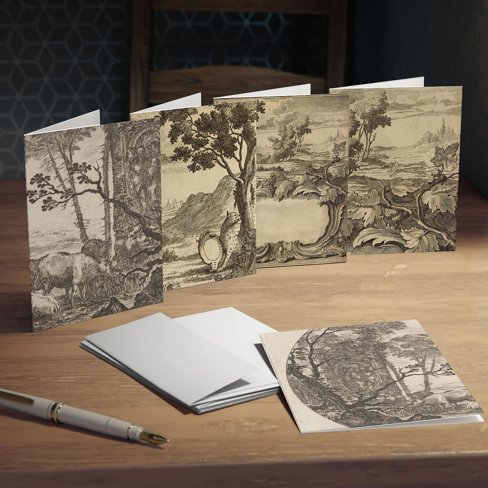 Thumbnail: Multi-Design Greeting Cards (5-Pack)