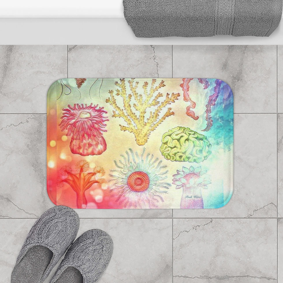 Thumbnail: Pastel Bath Mat (2 variants)