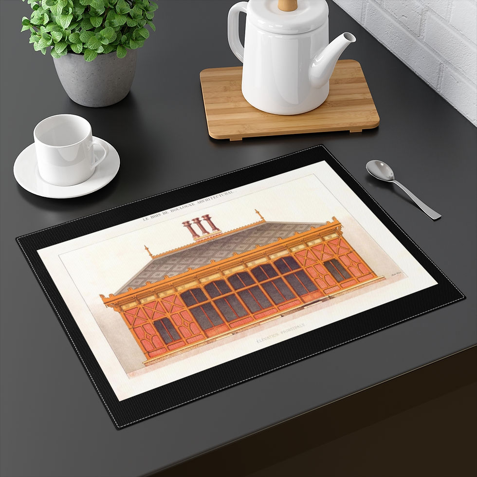 French Architecture Placemat