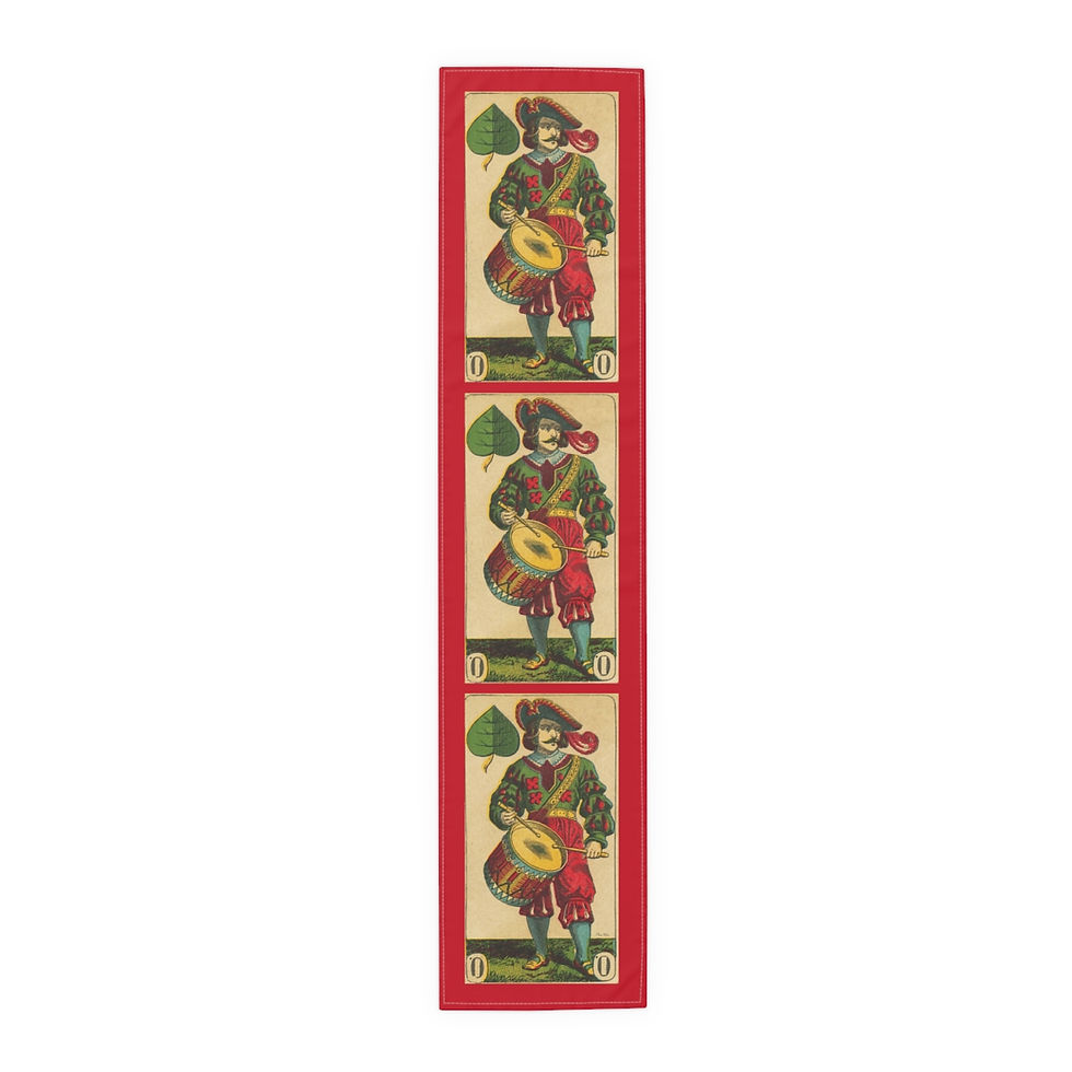 Thumbnail: Drummer Table Runner (Cotton, Poly)