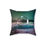 Thumbnail: Forest Orb Faux Suede Square Pillow (2 variants)