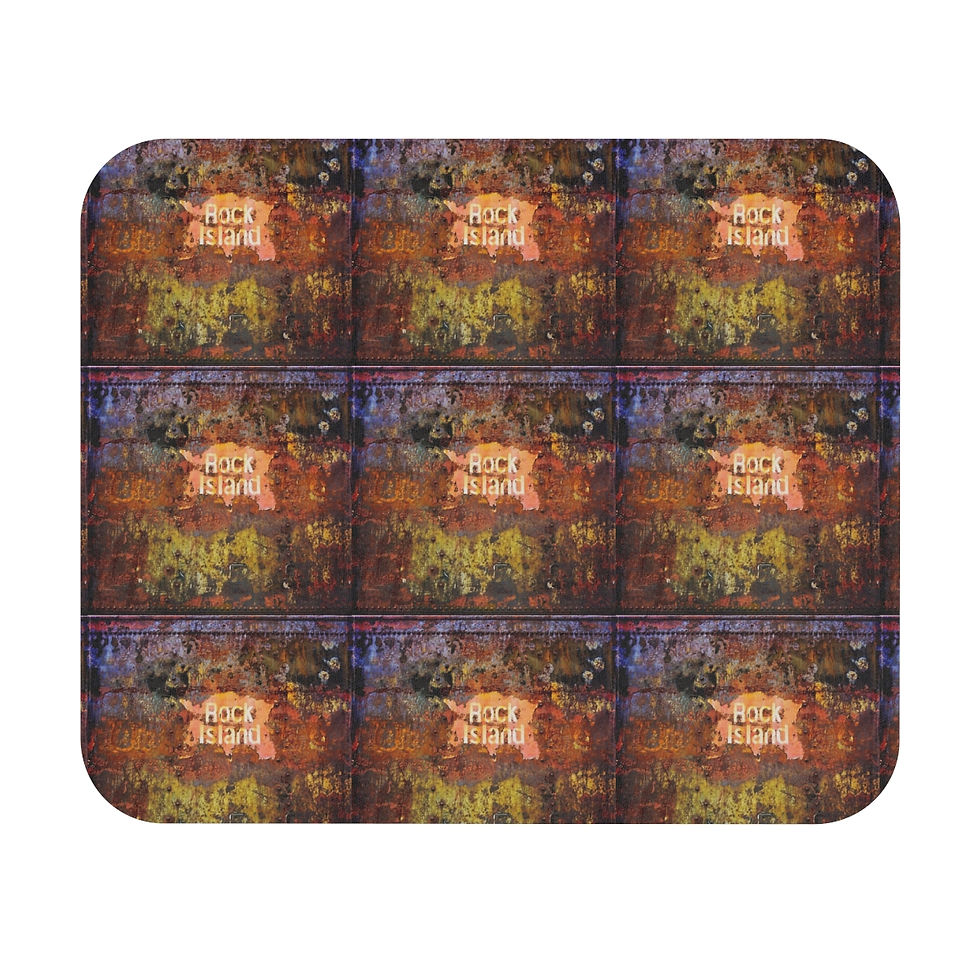 Rock Island Mouse Pad (Rectangle)