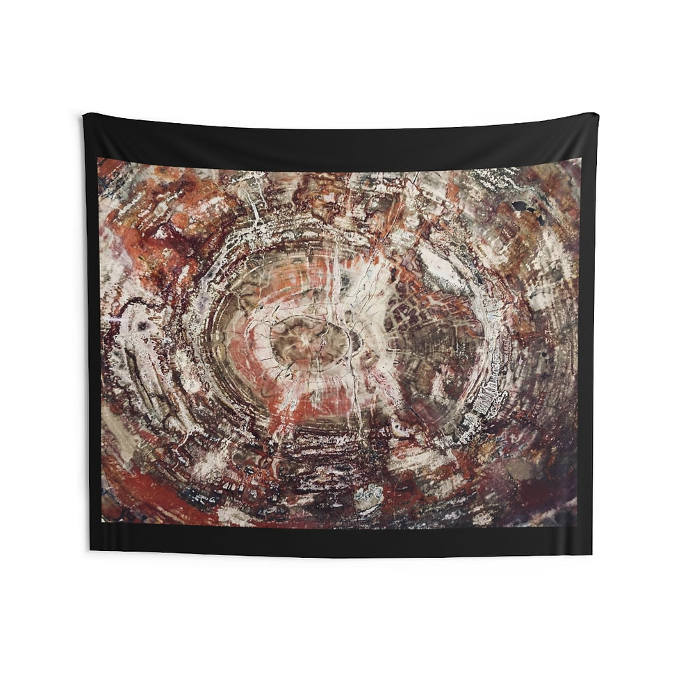 Thumbnail: Fossilized Tree Stump Indoor Wall Tapestries (8 variants)