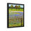 Thumbnail: Three Trees Framed Matte Canvas Print — Wildflower Field Landscape (13 variants)