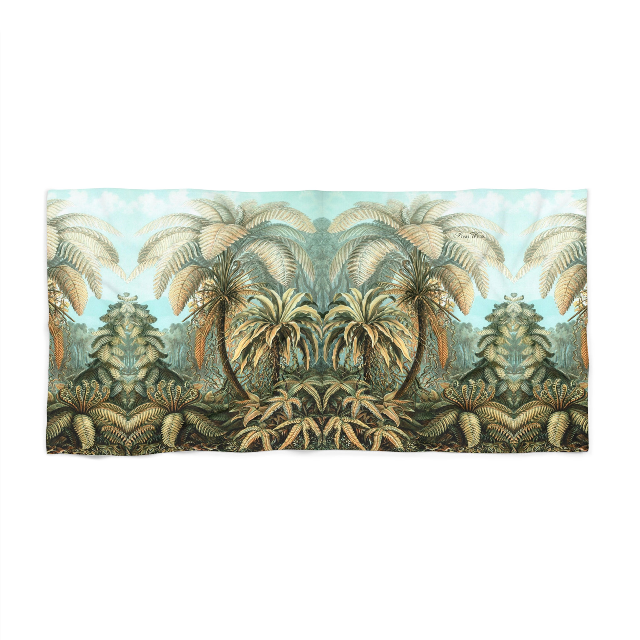 Tropical Jungle Beach Towel