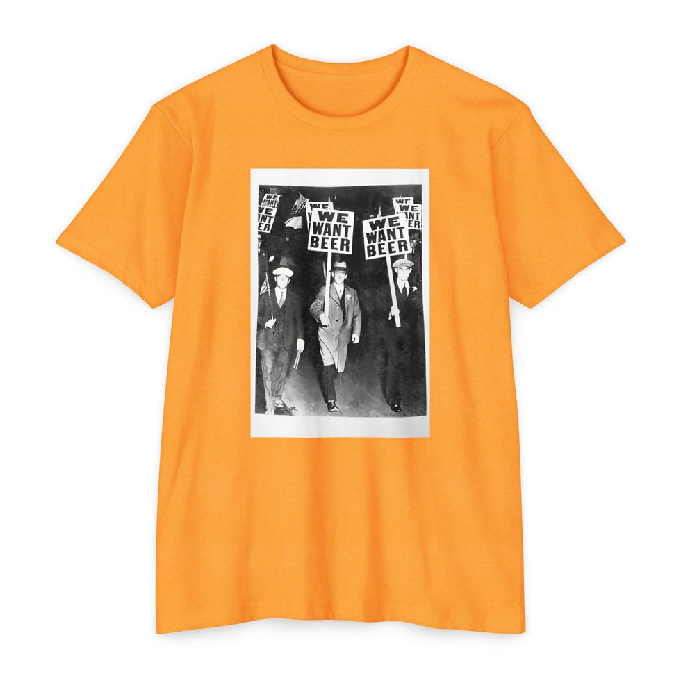 Thumbnail: We Want Beer Unisex Cotton Blend Jersey T-shirt (8 sizes)