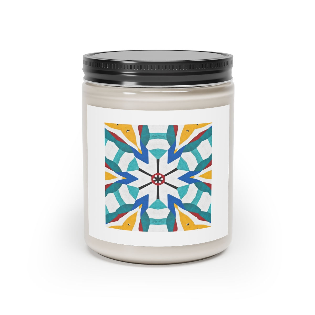 Bold Modern Painting Scented Candle