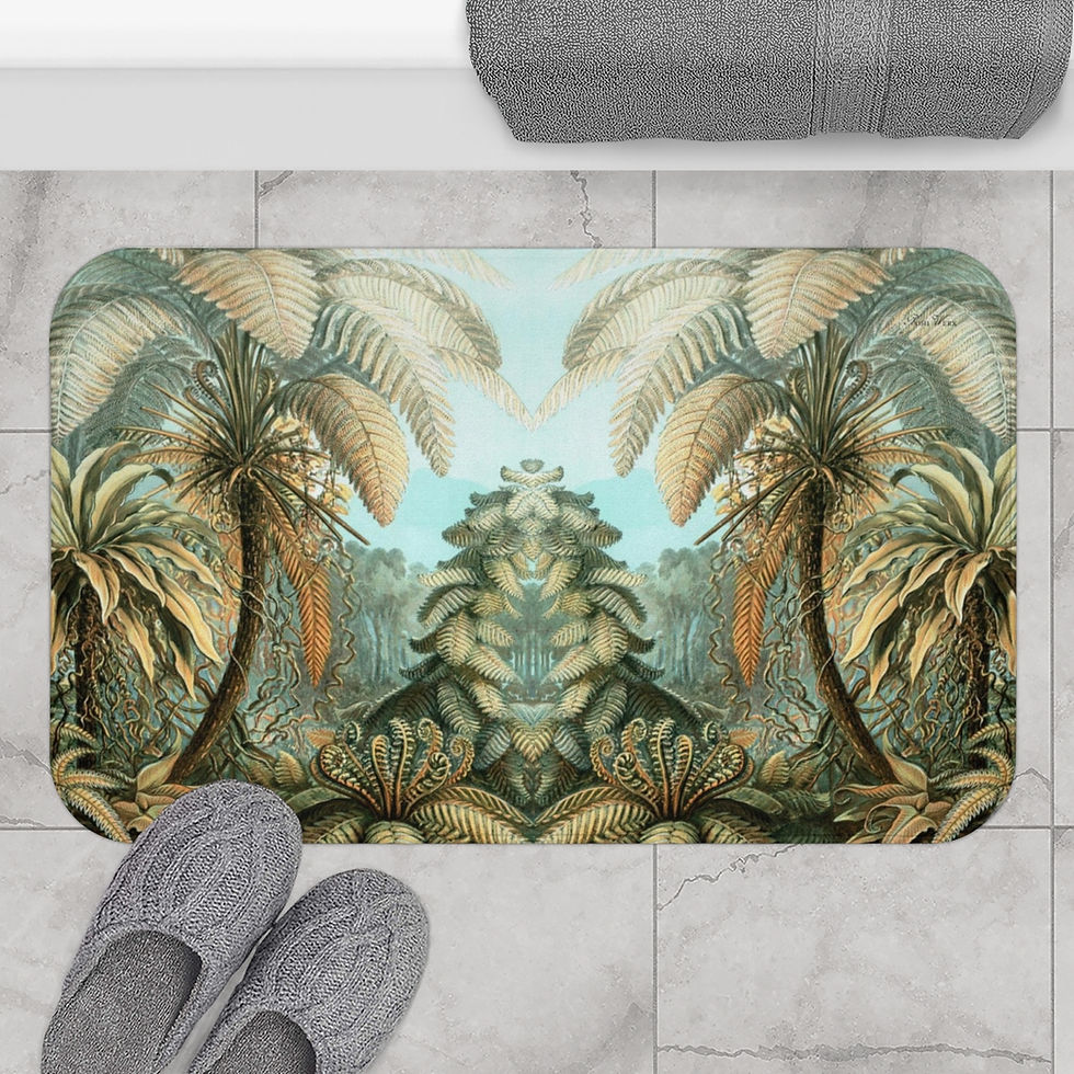 Thumbnail: Tropical Jungle Bath Mat (2 variants)