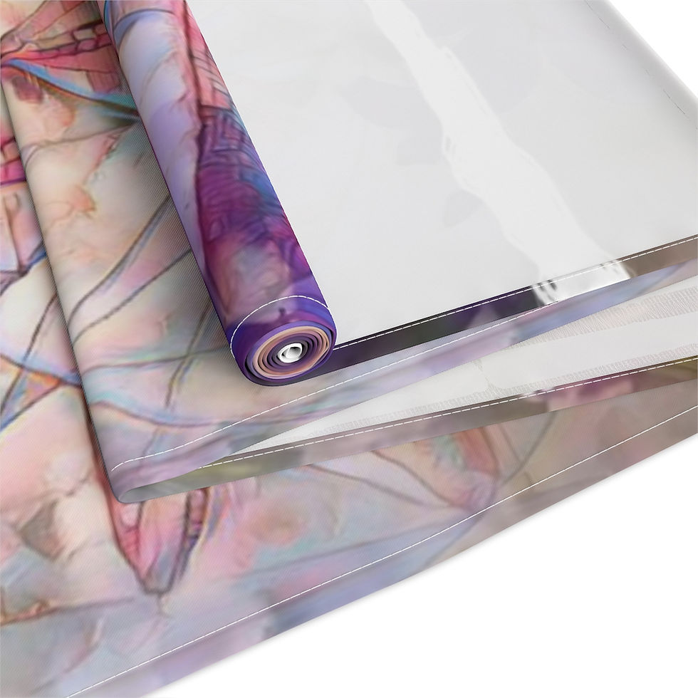 Thumbnail: Dragonfly Table Runner (Cotton or Poly, you choose)