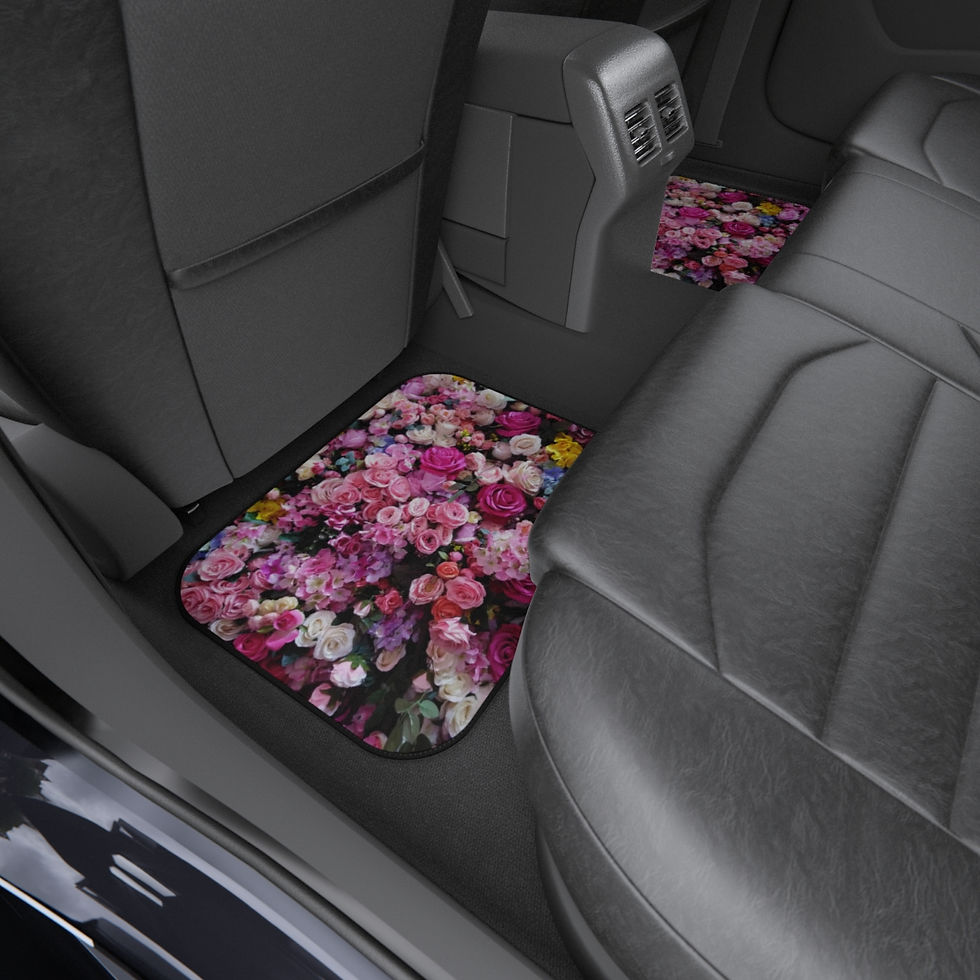 Thumbnail: Infinity Roses Car Mats (Set of 4)