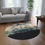 Thumbnail: Cyano Island Round Rug