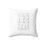 Thumbnail: Vino In Veritas Spun Polyester Square Pillow (4 sizes)