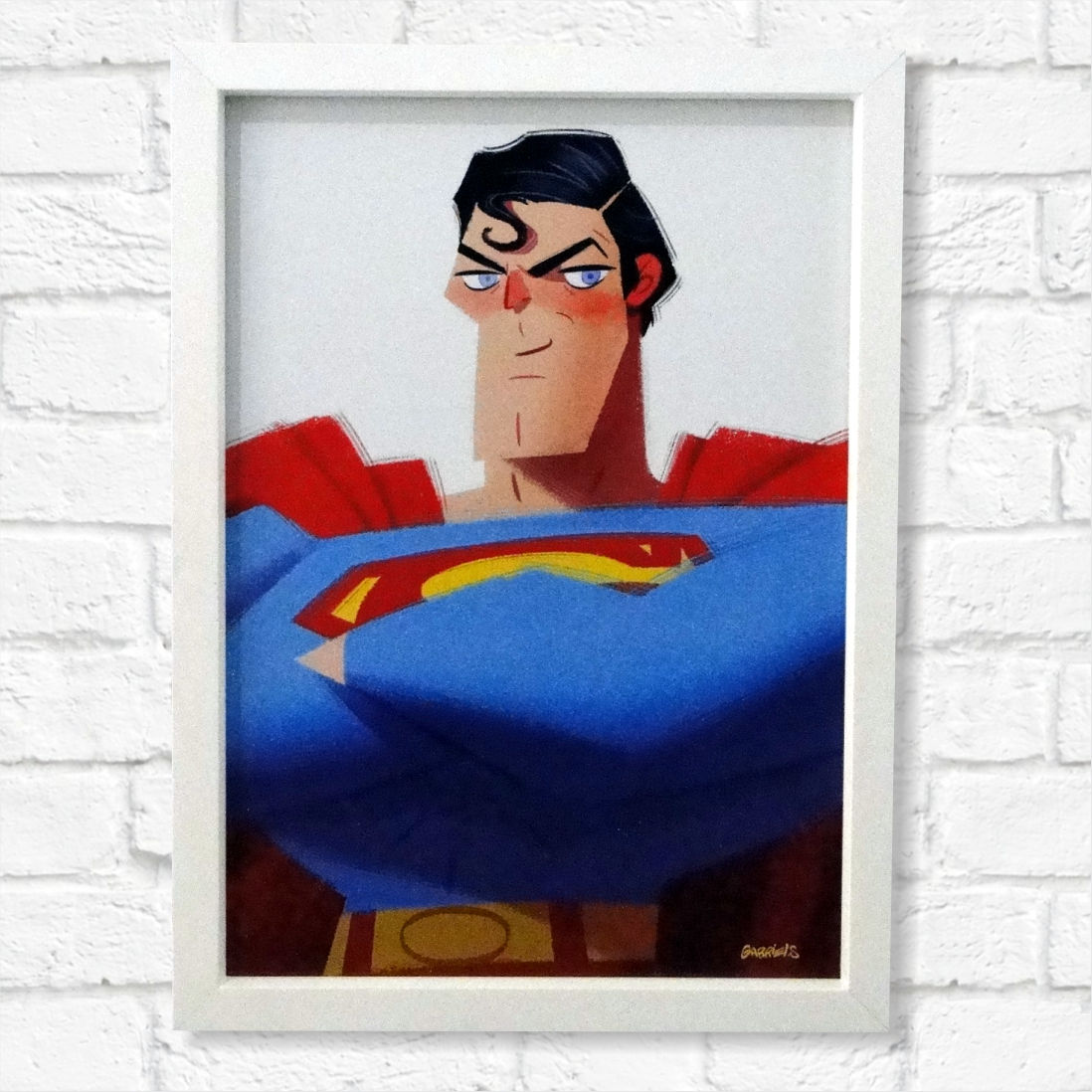 Quadro Super Herois 6558