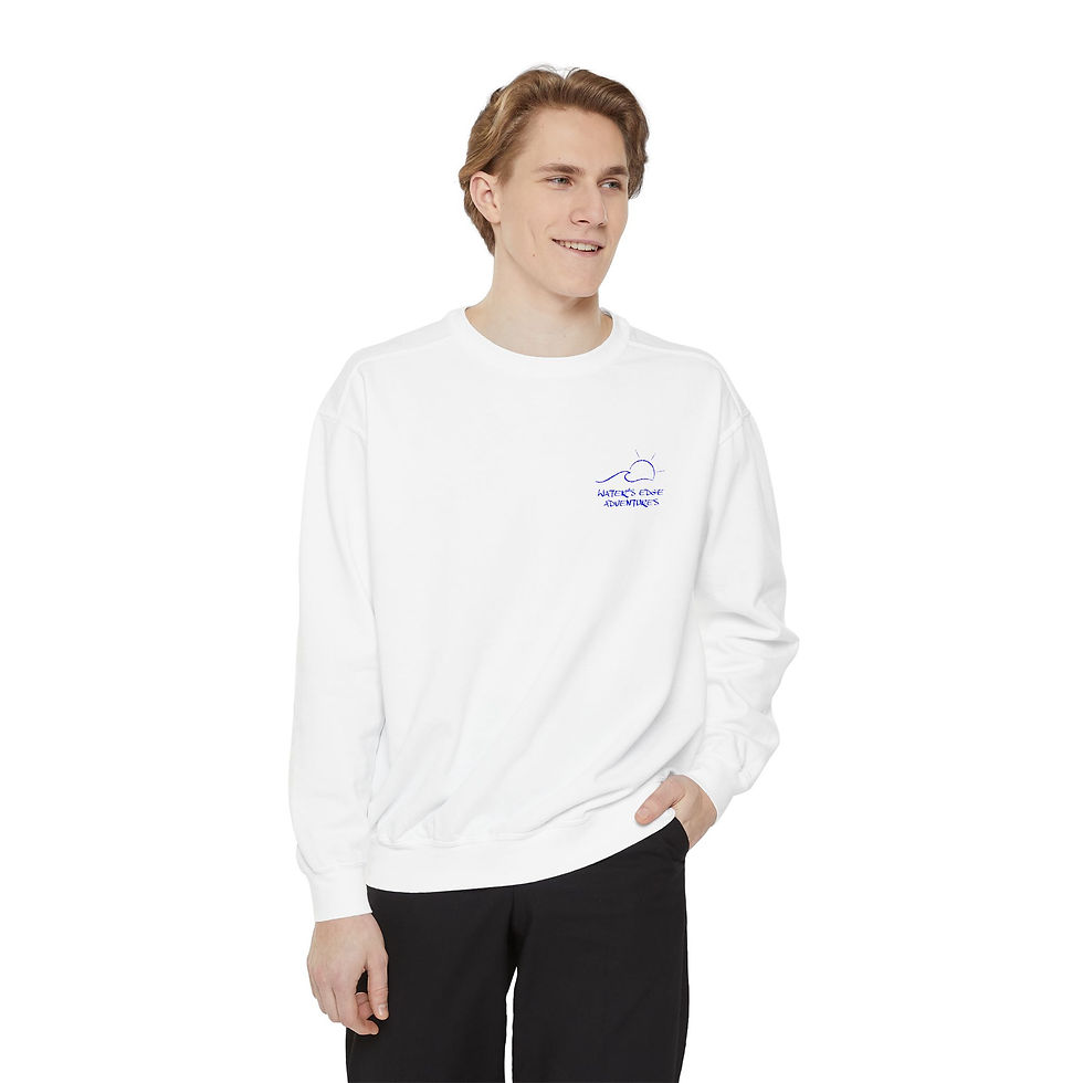 Thumbnail: Custom Logo on front and back of Unisex Garment Custom Colors Cozy Wear