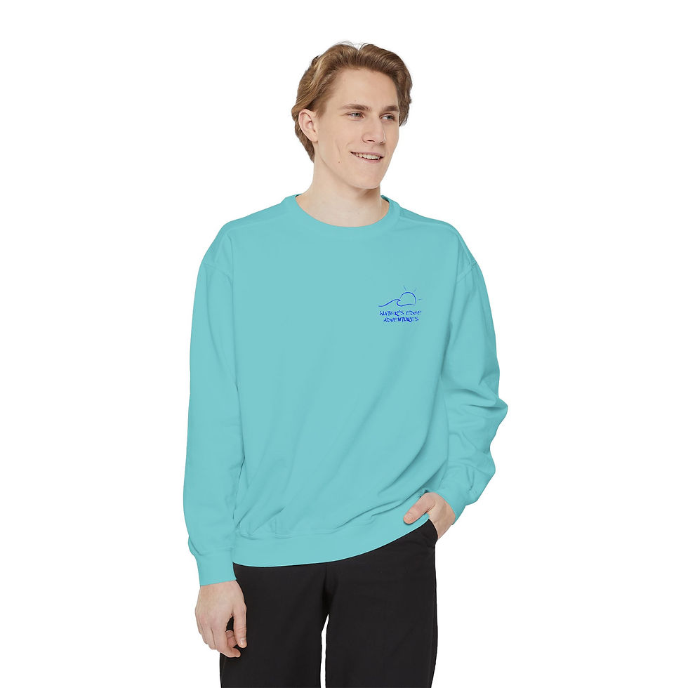 Thumbnail: Custom Logo on front and back of Unisex Garment Custom Colors Cozy Wear